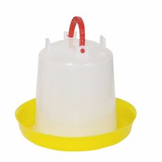 닭모이통 1kg Chicken kettle Drinking Fountains NOTE empty drinker tool Farming eq [A00089831], 1개, 01-Yellow-XS-89831