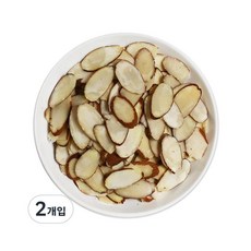 웰넛 자연두레 신선한 아몬드슬라이스 1kg 2개