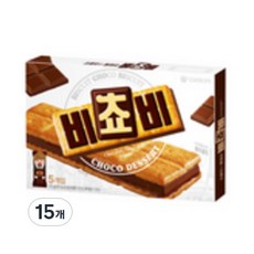 오리온 비쵸비 비스켓 5p, 125g, 15개