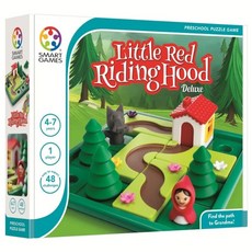 SMART GAMES 小紅帽 Little Red RidingHood Set, 內含故事書, 空間概念策略遊戲, 1組