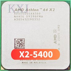 AMD Athlon 듀얼 코어 CPU 프로세서 64 X2 5400 2.8 GHz ADO5400IAA5DO 소켓 AM2