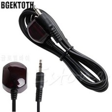 BGEKTOTH 38Khz 적외선 IR 블래스터 원격 제어 수신기 증량제 연장 케이블 3, 상세내용참조