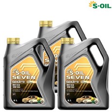 S-OIL 세븐 골드 #9 RV C3 5W30 6L x 3개 1박스 18리터