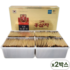 고려인삼 뿌리방 홍삼차 100포, 3g, 100개입, 2개