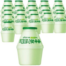 빙그레 메로나맛 우유, 240ml, 22개