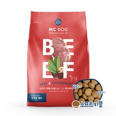 개기월식 엠씨독 조인트케어 소 1kg 기능성 강아지 소프트사료, 가수분해 소, 1개