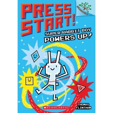 [원서] paperback Book Super Rabbit Boy Powers Up! A Branc 페이퍼백 책 슈퍼 래빗 보이 파워업! 브랜치 책 (Press Start! #