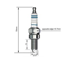 오토바이 이리듐 점화 플러그 B7RIU CR7E CPR7EA9 CPR8EA9 96067 CR8E CR8EIX IU24 IU22 UR4DC PRG6HCC 용, 1개