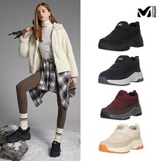 [밀레] 여성 FW 기능성 슬립온 패딩슈즈 방한화