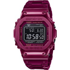CASIO GShock GMWB5000RD4JF 커넥티드 라디오 솔라 레드 워치 일본 국내 정품