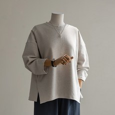 (안나앤모드) boxy 7부 슬릿 티셔츠[티셔츠DDY94]
