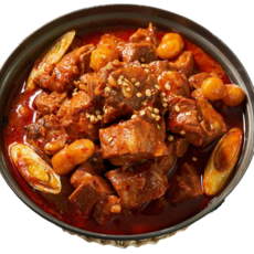 매운 돼지 갈비 갈비찜 갈비용 밀키트 790g, 1개