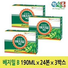 달콤한 베지밀 B 두유 190ml x 72팩, 없음, 상세설명 참조