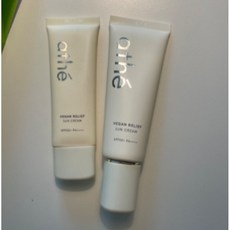 아떼 비건 릴리프 무기자차 겉보속촉 마일드 수분 머금는 선크림 기획 SPF50+PA++++ (70ml+40ml)