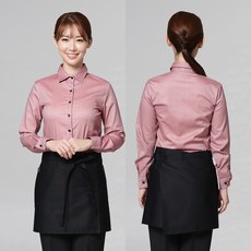 트임 미니랩 폴리 앞치마 엉덩이덮는 반앞치마 홀 서빙 주방앞치마(2color), 1개, 검정색