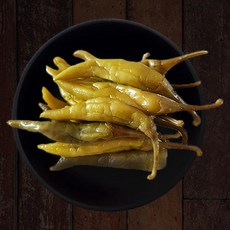 소금에 삭힌 고추 염장 동치미 고추지 절임 반찬 1kg, 1개