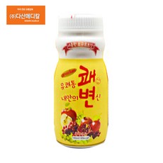 유쾌통쾌 내안의 변신 쾌변 병5개 100ml 요구르트맛 185kal, 5개