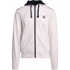 스페인직송 사이즈M 세르지오 타치니 뉴 엘보우 스웨터 - 화이트/네이비 남성 후드 재킷.