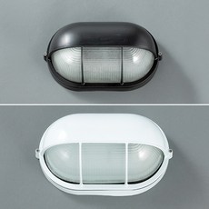 조명보라 반타원망 외부벽등 방수등 야외조명 벽등, 화이트(대)