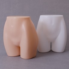 새로운 도착! 깨지지 않는 플라스틱 화이트 하프 바디 여성 마네킹 몸통 숙녀 속옷 디스플레이