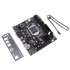 새로운 P8H61 M LX3 PLUS R2.0 데스크탑 마더 보드 H61 소켓 LGA 1155 I3 I5 I7 DDR3 16G uATX UEFI BIOS 메인 보드|마더보드|, 1개, 단일, 단일