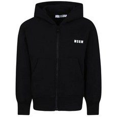 바이스트 [MSGM] 23FW 키즈 백 로고 후드집업 F3MSJUZH016 110