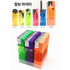 랜턴달린 점보라이터 전자라이터 18개입 대형 라이터 랜턴 후레쉬라이터, 1개