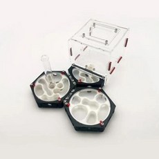 개미 둥지 우주 정거장 여왕 아크릴 농장 성, 4. Style-09