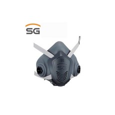 에스지생활안전 전면형 양구형 방독면 SG7000F, SG생활안전 SG8000 직결식 반면형 방독 방진마스크, 1개
