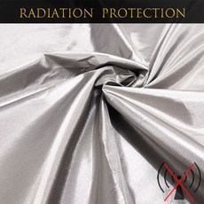 금속 구리 패브릭 RFID 방지 및 지갑 전화 또는 노트북의 EMF 신원 도용 차단기 감소 원단
