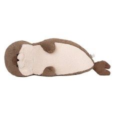 다다랜드 뱃살 수달 인형, 70cm, 브라운, 1개 브라운, 1개, 70cm