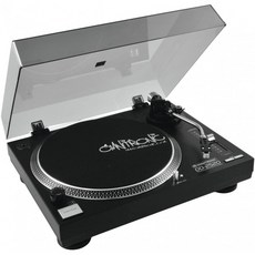 이태리직송 옴니트로닉 DD-2520 USB 블랙 프로페셔널 DJ 플랫 턴테이블, 단일옵션