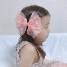 멜랑 도트 빅 리본핀 (4COLOR)