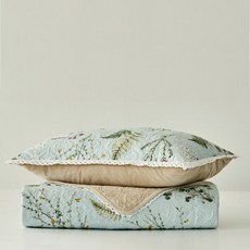 [로라애슐리] 극세사제이드 워싱 스프레드 그린 Q