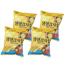 노브랜드 생생감자칩 게랑드 소금맛, 110g, 4개