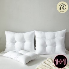 1+1 리치앤홈 폭신폭신 빨아쓰는 경추베개솜 50x70, 2개