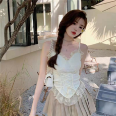 레이스끈런닝