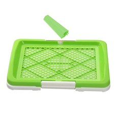 강아지 변기 발바닥 청소 트레이너 배변, 1개, 2.green