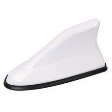 자동차 상어 신호 안테나 시리즈 E63 E64 F06 F12 F13 M6 E81 E82 E87 1PC, White
