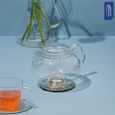 FUNSHOP [예나글라스] 캔들 티 팟 1.0L (LIGHTING TEA POT), 단품