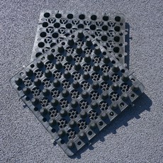  옥상 조경용 정원용 잔디 블루베리 배수판 드레인보드 깔망 검정 초록 하양 50x50 20장, 블랙 5cm 