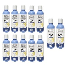 POC Pro 오랄클리어 프로폴리스 프로바이오틱스 찌꺼기 천연성분 가글, 600ml, 12개