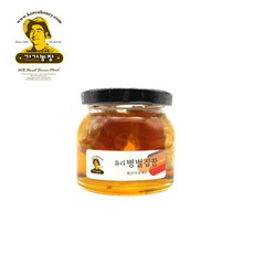 [가가농장]유리병 벌집꿀 180g, 1개