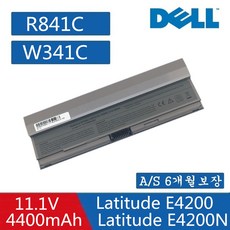 Dell E4200 OY082C OY084C OY085C 312-0864 F586J PP15S 노트북 배터리 E4200N