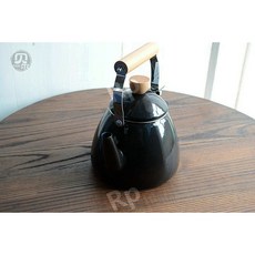 엔티크 감성캠핑 주전자 레트로 핸드드립 미니케틀, 2L 블랙, 1개
