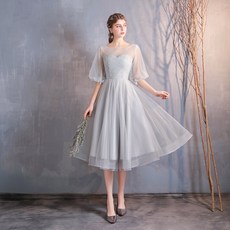 브라이덜샤워 신부 들러리 드레스 합창단 파티 연주 무대 공연 셀프웨딩 파티복
