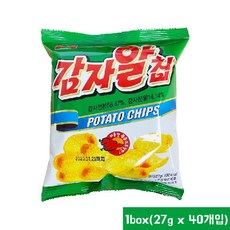 감자알칩 1box(27g x 40), 1개