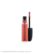 MAC Cosmetics 크로스 페이드 코랄 오렌지 컬러 리퀴드 립스틱 Crossfade Coral Powder Kiss Liquid Lipcolour, 1개