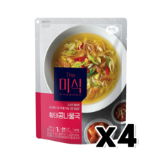 더미식 황태콩나물국 즉석조리식품 350g x 4개