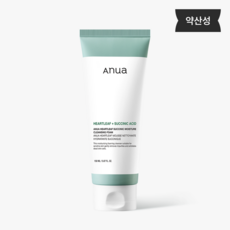 아누아 어성초 석시닉 모이스처 약산성 폼 클렌징 anua 리뉴얼 디자인